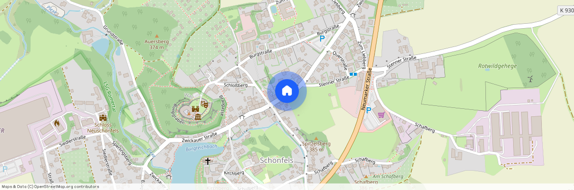 08115 Lichtentanne - Schönfels Gem Lichtentanne