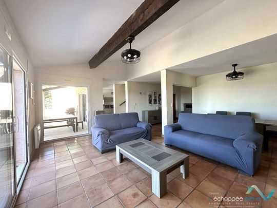 Villa climatisée pour 12 personnes avec piscine chauffée et vue mer à La Londe-Les-Maures - Photo 1
