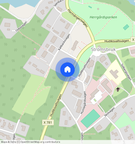 STRÖMSBRUK, Strömsbruk, Gävleborg, Nordanstig, Hudiksvallsvägen 1 A