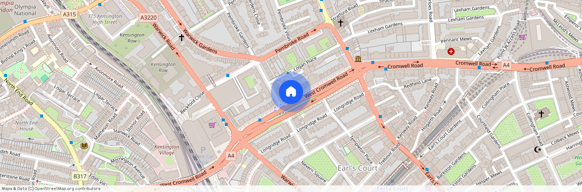 West Cromwell Road, Earls Court, London SW5