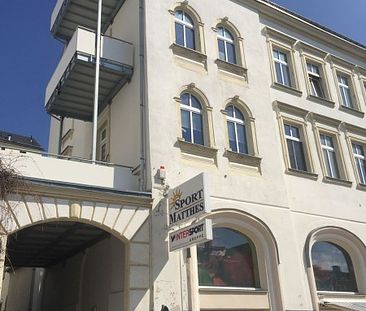 Dachgeschosswohnung mit großem Balkon im Zentrum von Annaberg! - Foto 1