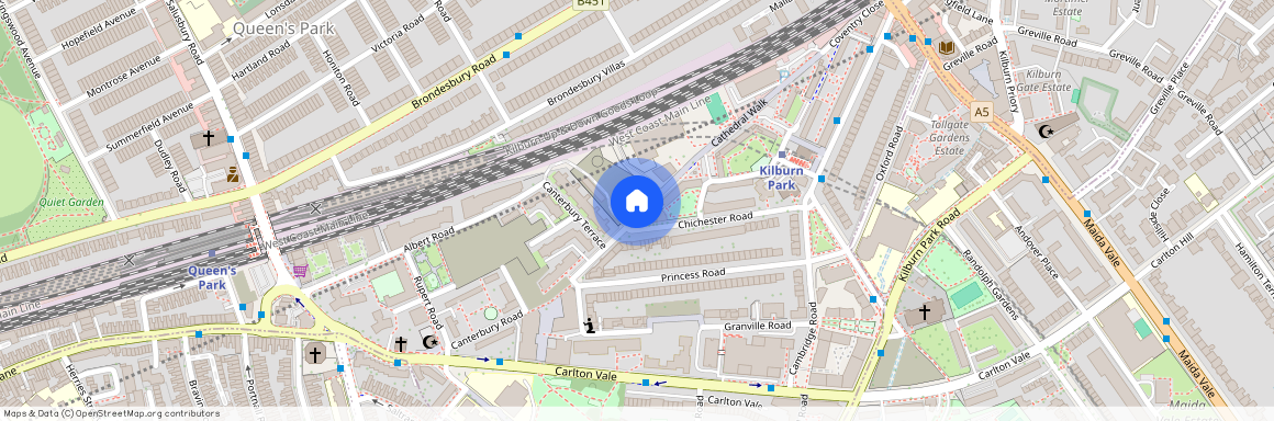 Flat Canterbury House, NW6 5FR, London