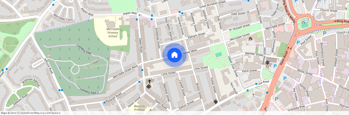 Merridale Street West, West Midlands WV3