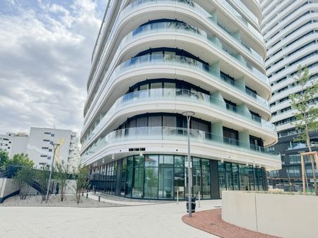 Nähe Reichsbrücke - perfekt geschnittene Pärchenwohnung mit großem Balkon - Photo 5