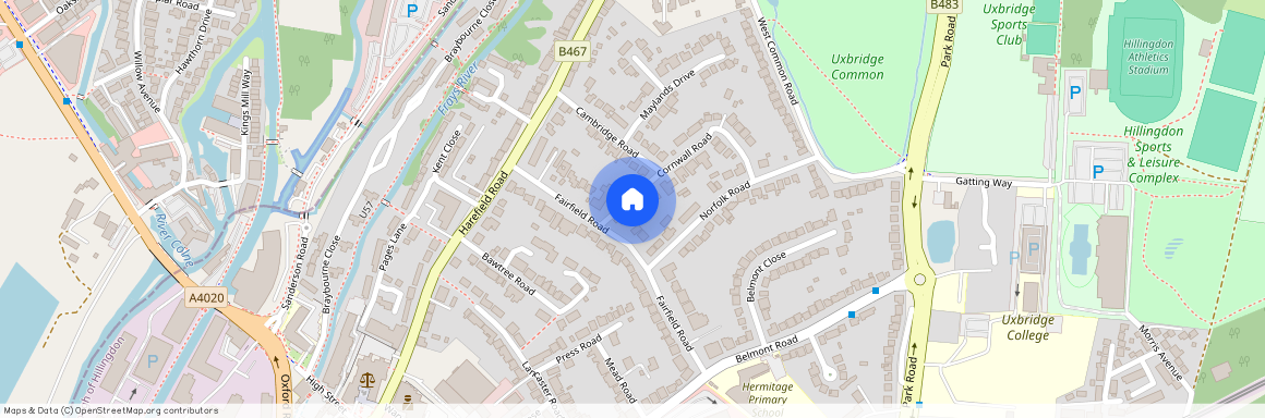 Cornwall Road, Uxbridge, UB8