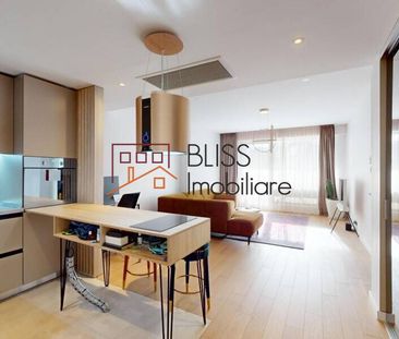 For rent Modern 1-Bedroom Apartment in One Herăstrău Towers One Her... - Photo 6