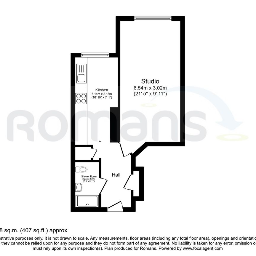 1 bedroom apartment to rent - Photo 2