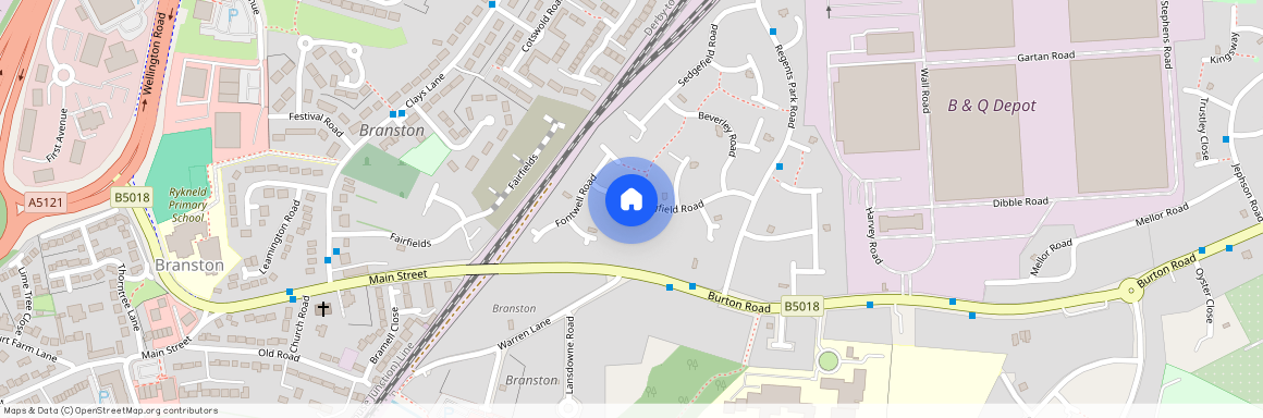 Lingfield Road, Branston, Burton-on-Trent, Staffordshire, DE14