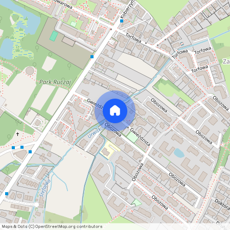 ul. Gwieździsta, Ruczaj, Dębniki, Kraków, małopolskie