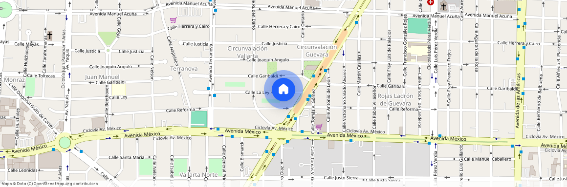 Calle LEY #2631, Colonia Circunvalación Vallarta, C.P. 44680, Guadalajara