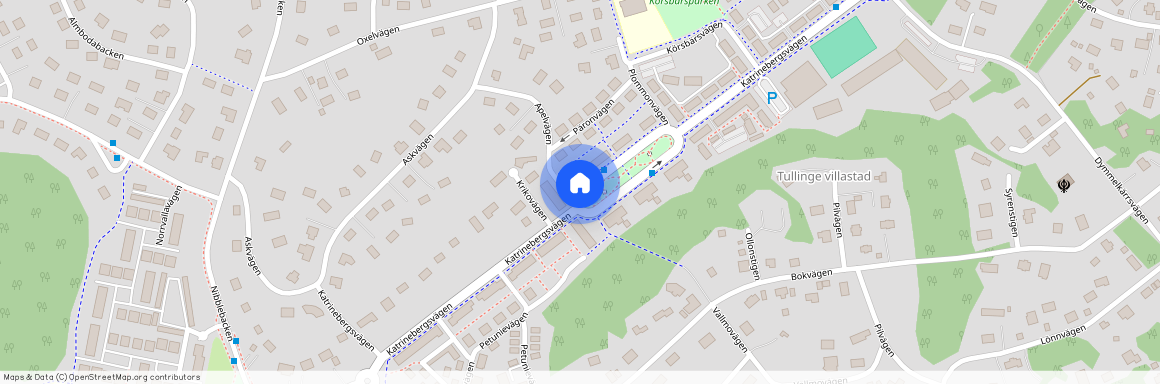 Katrinebergsvägen, Tullinge