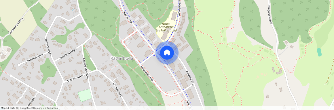 Sparres väg 17C, Bro