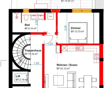 Kernsanierte 2.5 Zimmer-Wohnung mit grossem, gedeckte Gartensitzplatz - Photo 5