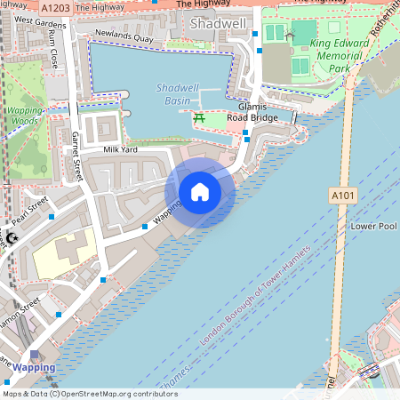 Wapping Wall, London, E1W