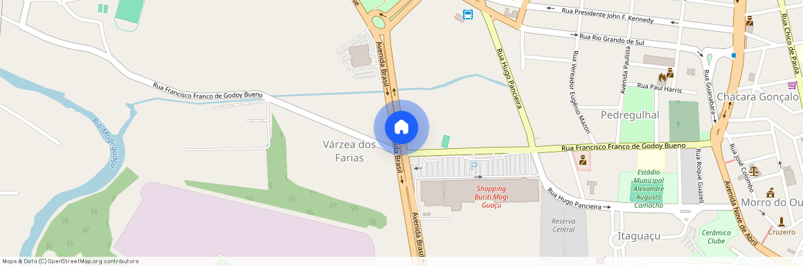 Avenida Brasil, 1701, Jardim Igaçaba, Mogi Guaçu, São Paulo, 13845360