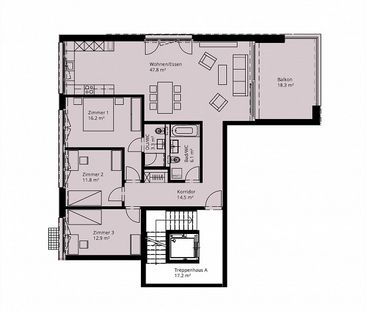 4.5 Zimmerwohnung in Neftenbach - Photo 1