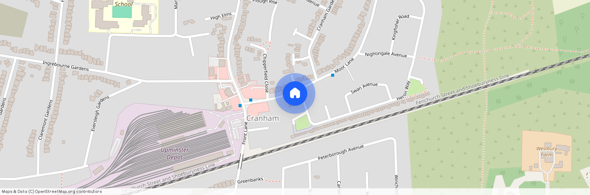 Moor Lane, Upminster, RM14