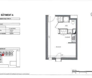 Location Appartement 1 pièce 22m² VILLENAVE D ORNON 33140 - Photo 3