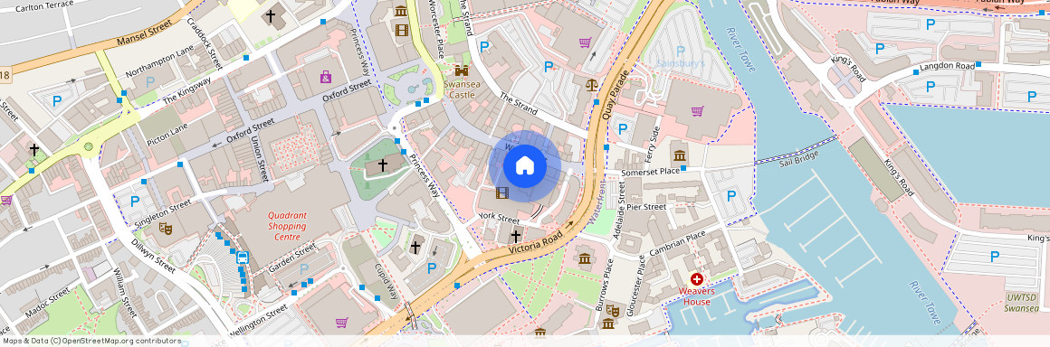 43f Wind Street, Swansea