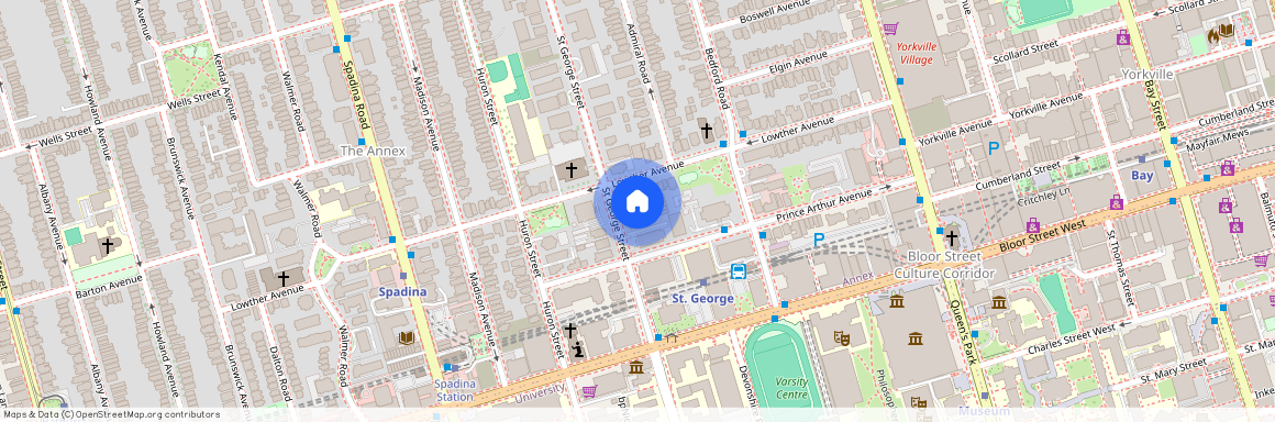 151 St George, Toronto, Toronto, Toronto, M5R 2M7