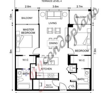 Downtown Vancouver 2 bed + 2 bath + 843sqft + 1 Parking - Photo 1