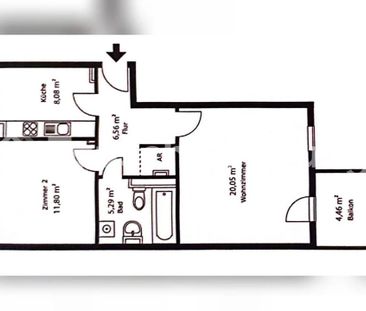 TAUSCHWOHNUNG 2-Zimmer-Wohnung in Berlin-Karow zum Wohnungstausch - Photo 1