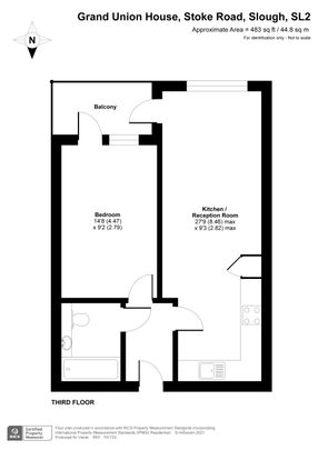 Grand Union House, Stoke Road, Slough, SL2 flat to rent - Photo 1