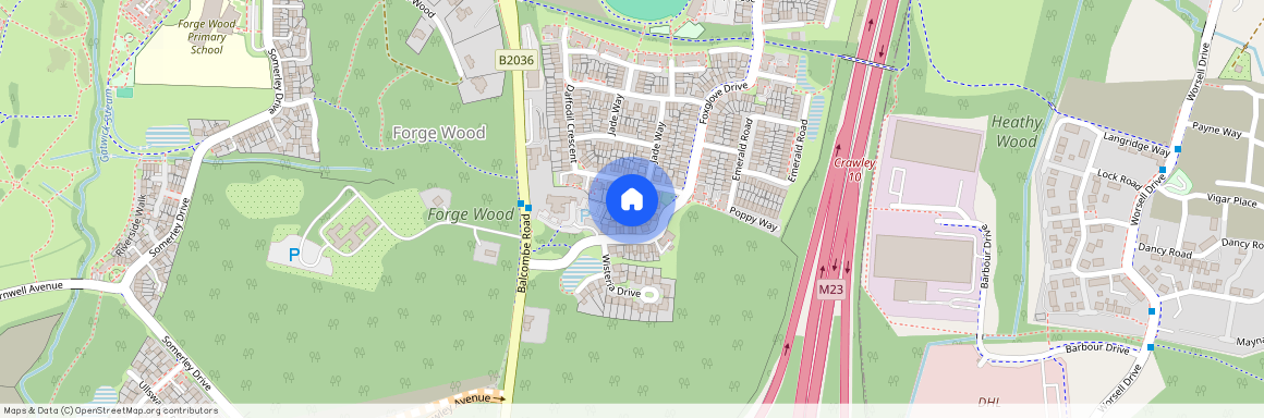 7 Iris House Daffodil Crescent, Victoria Place, RH10 3GP