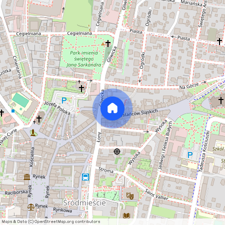 Śródmieście, Rybnik, śląskie