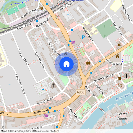 Grosvenor Halls, Grosvenor Road, TW1 4AD, Twickenham