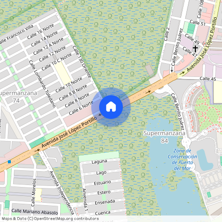 Avenida José López Portillo, Distrito 3, 77525 Cancún, ROO, Mexico