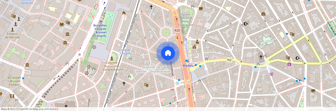 Rue des Cultes, 233 / A, 1000, Brussel