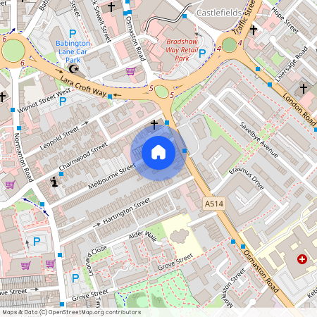 Melbourne Street, Derby DE1