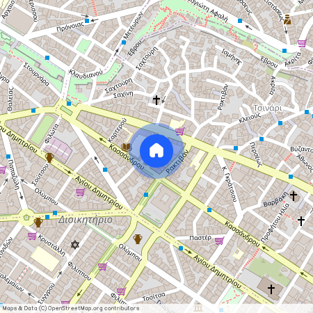 Νιρβάνα Π. 4, 546 32 Θεσσαλονίκη, Διοικητήριο (Κέντρο Θεσσαλονίκης)