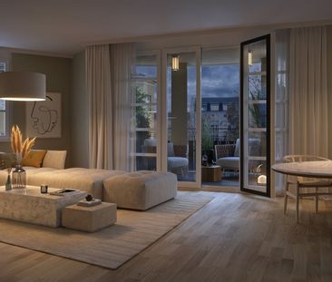 Großzügiges Familienglück auf einer Ebene - 4-Zimmer-Wohnung mit zw... - Photo 1