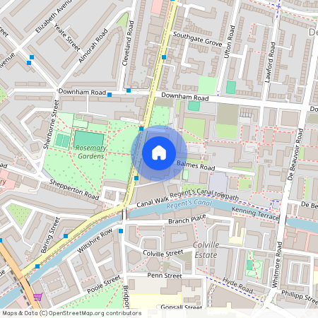 Balmes Road, De Beauvoir Town, N1