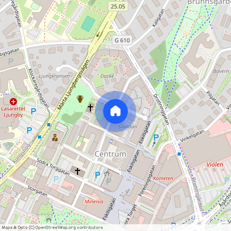 Centrum, Ljungby, Kronoberg, Bergagatan 16