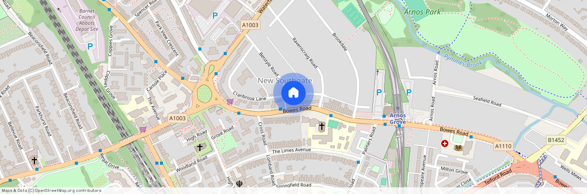 Cranbrook Lane (MS154), Arnos Grove, N11