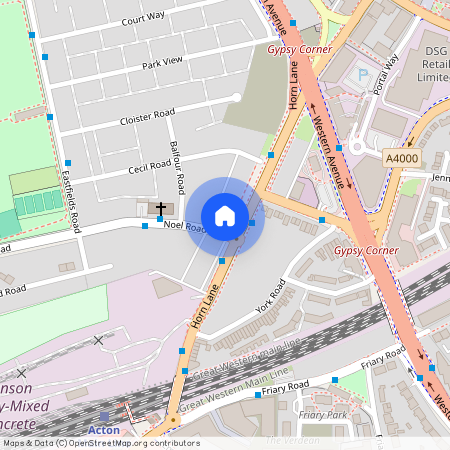 Horn Lane, Acton, W3