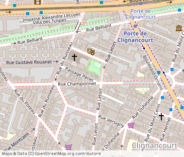 Studio for rent in Clignancourt-Jules Joffrin, Paris - Photo 1