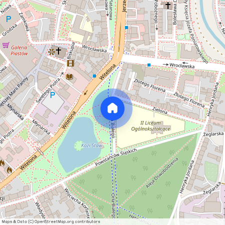 al. Orła Białego, Legnica, dolnośląskie