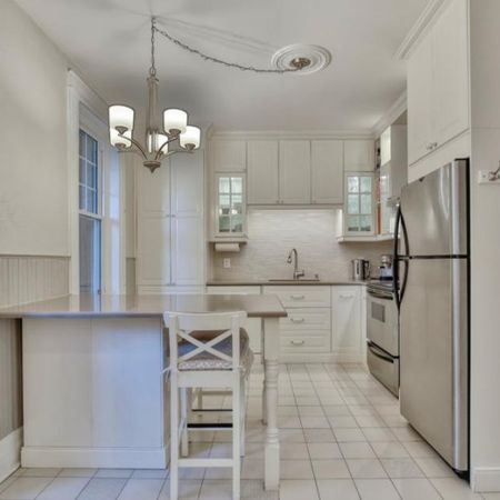 Magnifique 4 1/2 à louer Ahuntsic, cour arrière, Parc de la visitation - Photo 4