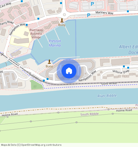 Princes Reach, Preston Docklands, Navigation way, Preston, PR2