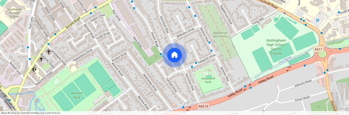 Harmston Rise, Nottingham