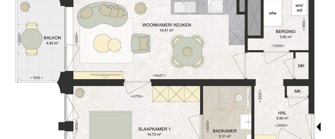 Appartement Kennedylaan 240, Haarlem - À louer - Foto 1