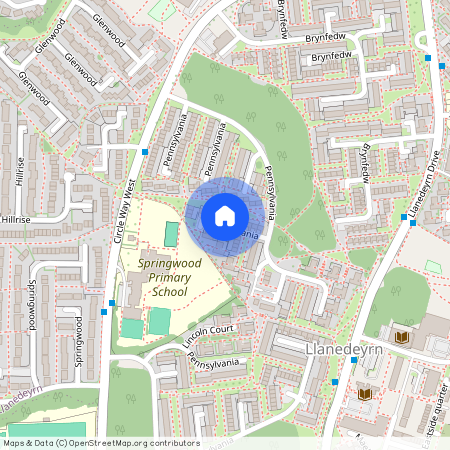 CF23 9LW Llanedeyrn, Wales, Cardiff