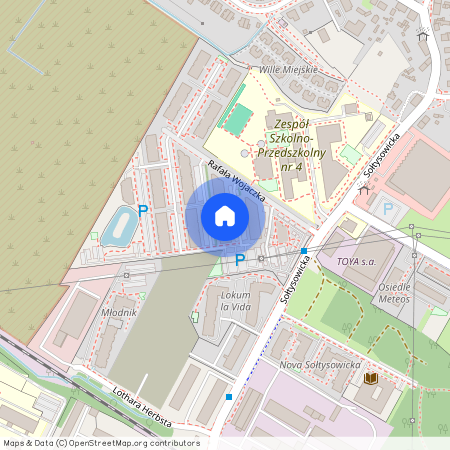 ul. Rafała Wojaczka, Sołtysowice, Psie Pole, Wrocław, dolnośląskie