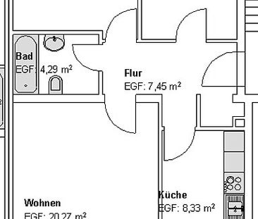 Freundliche 3 ZKB am Philippinenhof! - Foto 1