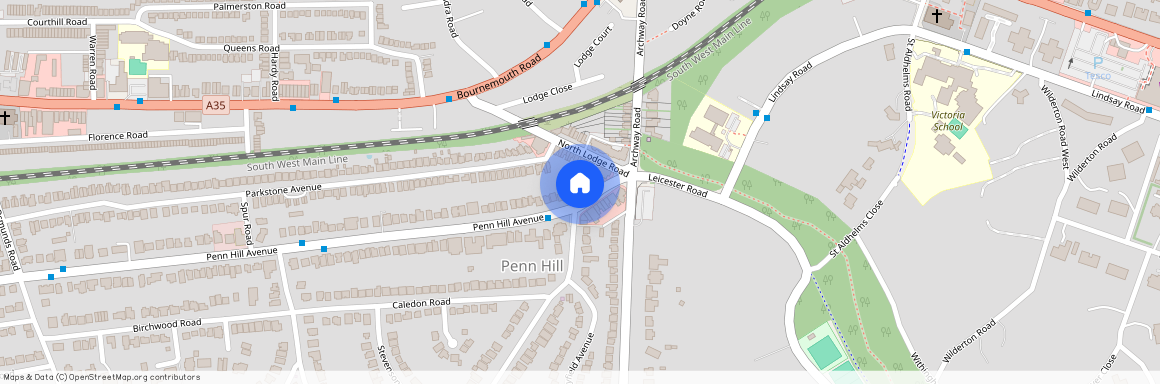 2FF 119b Penn Hill Avenue, Lower Parkstone, Poole