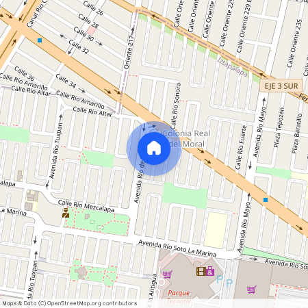 RIO DEL ORO, Colonia Real del Moral, C.P. 09010, Df / Cdmx